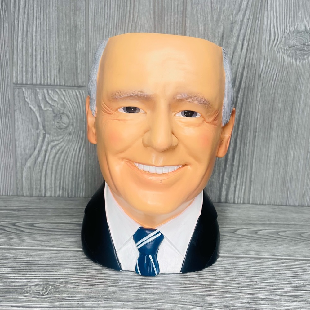 Joe Biden flower pot planter weatherproof newitty collectible Statue Resin pot